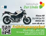 Fr�hlingsangebot - Fahrschule zur Linde